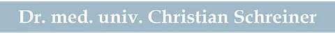 Dr. Christian Schreiner